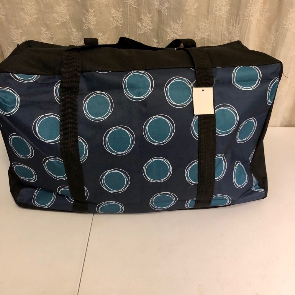 NWT Large Shopper Storage Zipper Closure Tote bag - Picture 5 of 5